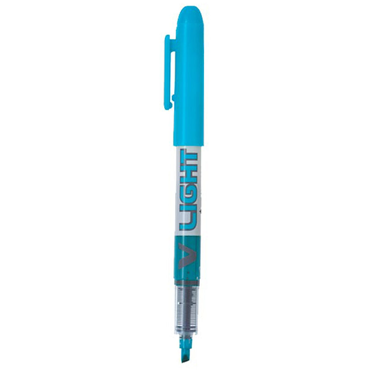 Marcador Fluorescente Pilot V Light Azul (12 Unidades)  Comprati.