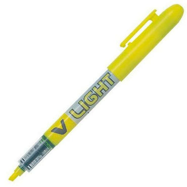 Marcador Fluorescente Pilot V Light Amarillo (12 Unidades)  Comprati.