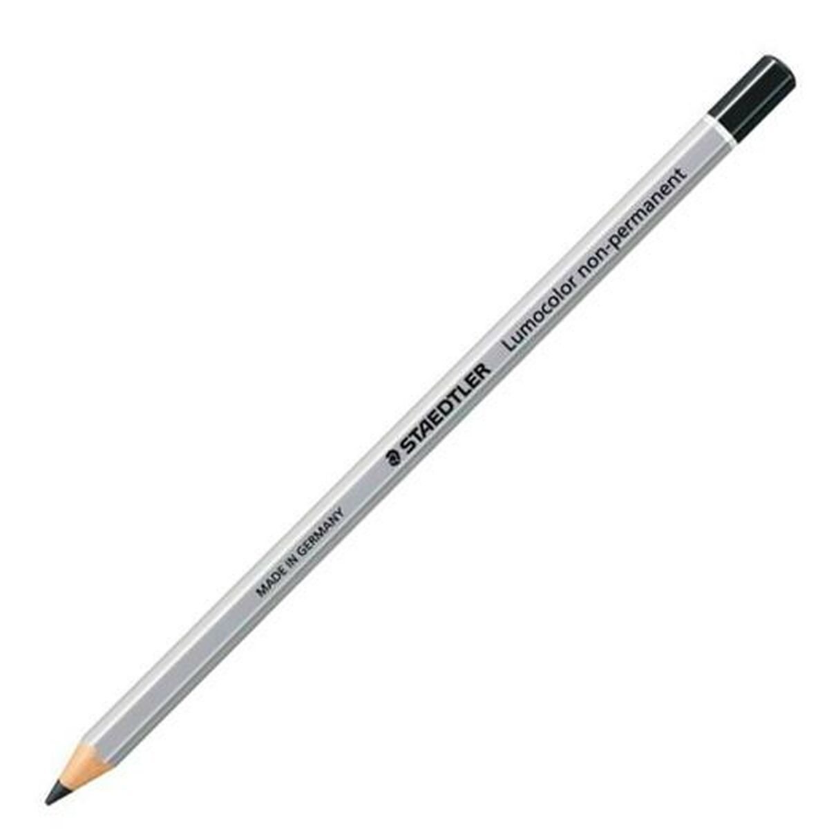 Lápiz Marcador Staedtler Non-Permanent Negro (12 Unidades)  Comprati.