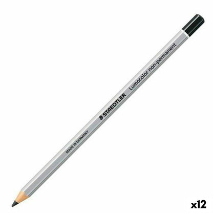 Lápiz Marcador Staedtler Non-Permanent Negro (12 Unidades)  Comprati.