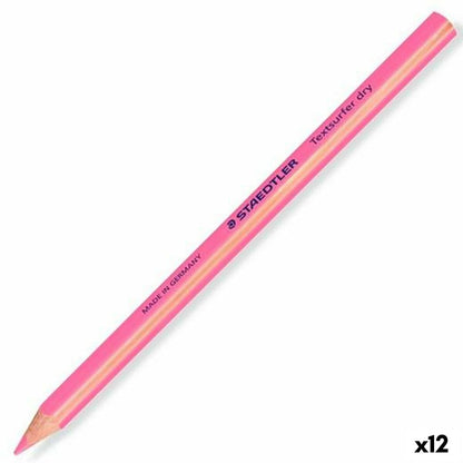 Marcador Fluorescente Staedtler Textsurfer Dry Rosa (12 Unidades)  Comprati.