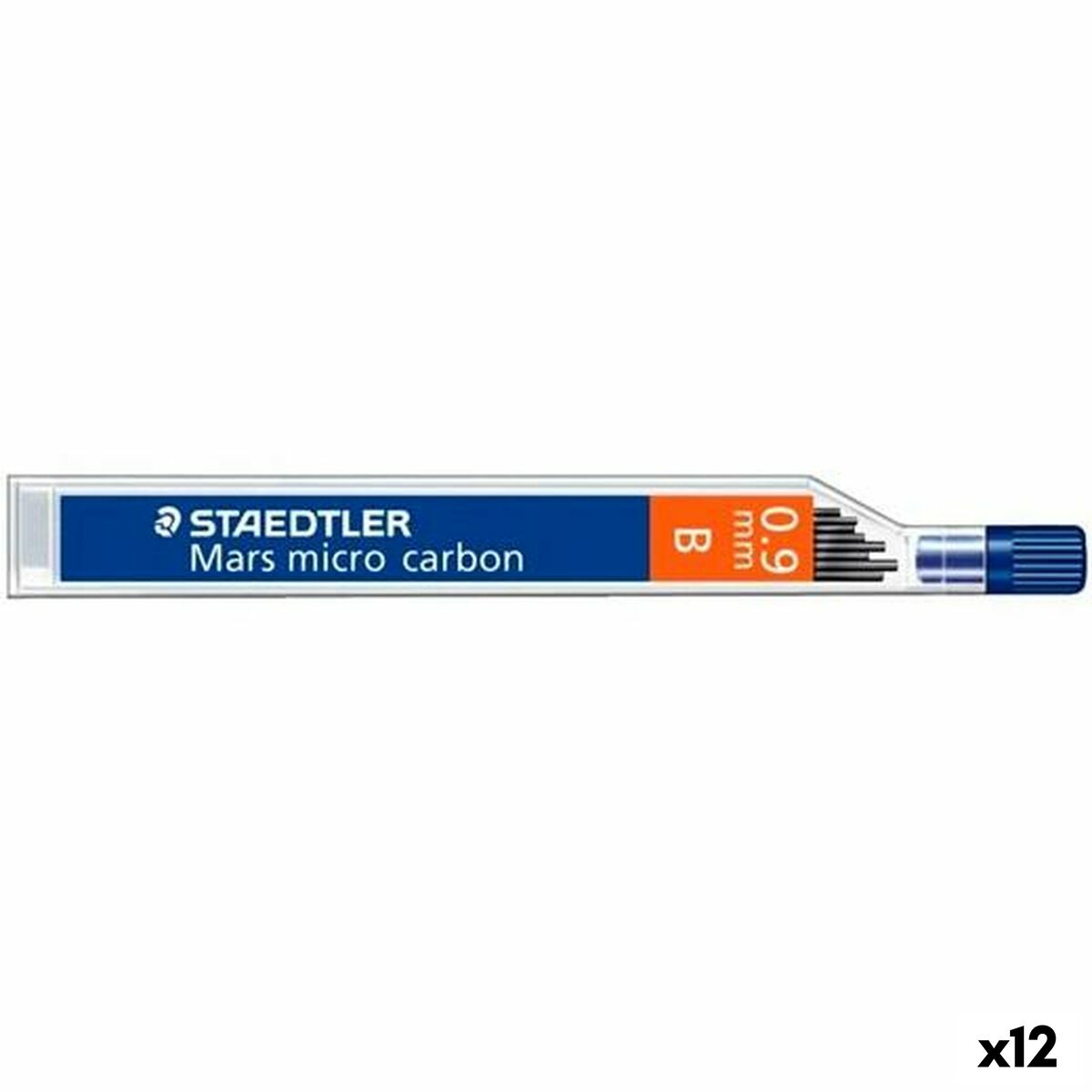 Recambio de mina Staedtler Mars Micro Carbon B 0,9 mm (12 Unidades)  Comprati.