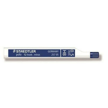 Recambio de mina Staedtler Polo HB 0,5 mm (12 Unidades)  Comprati.