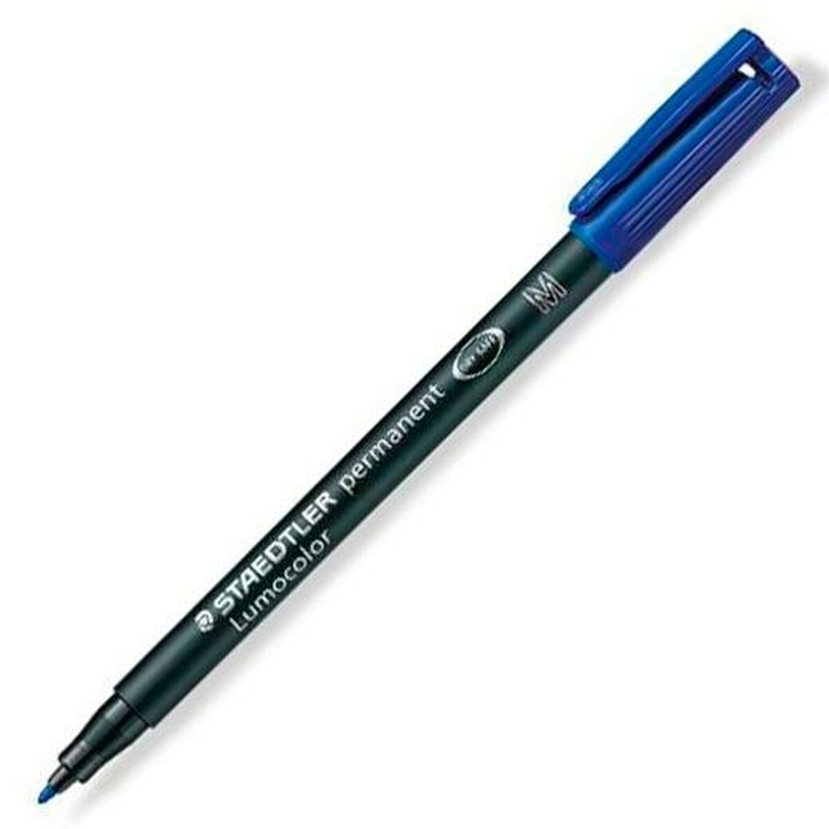 Rotulador permanente Staedtler Lumocolor 317-3 M Azul (10 Unidades)  Comprati.