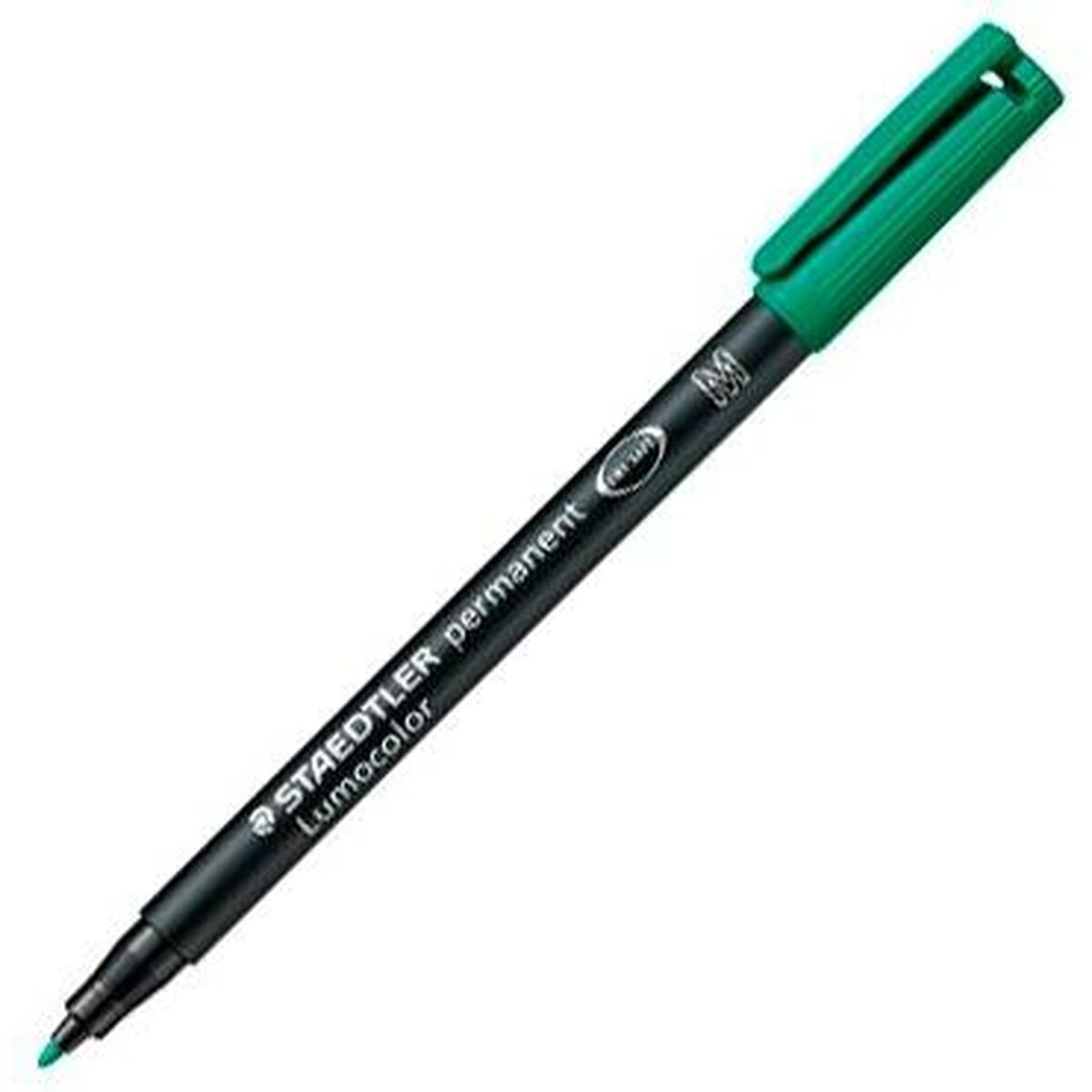 Rotulador permanente Staedtler Lumocolor 313-5 M Verde (10 Unidades)  Comprati.