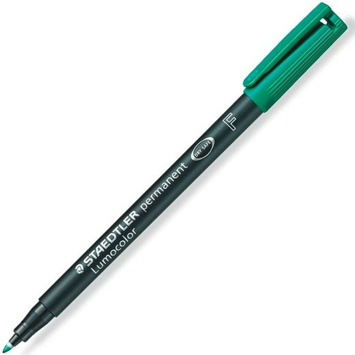 Rotulador permanente Staedtler Lumocolor 318 F Verde (10 Unidades)  Comprati.