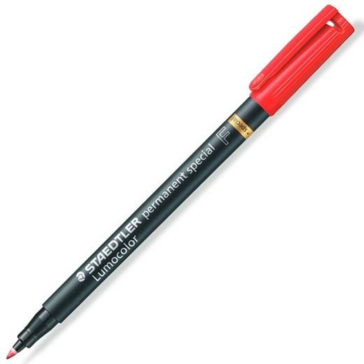 Rotulador permanente Staedtler Lumocolor Rojo 10 Unidades  Comprati.