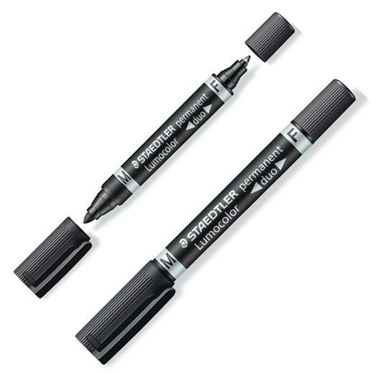 Rotulador permanente Staedtler Lumocolor 348-9 Negro (10 Unidades)  Comprati.