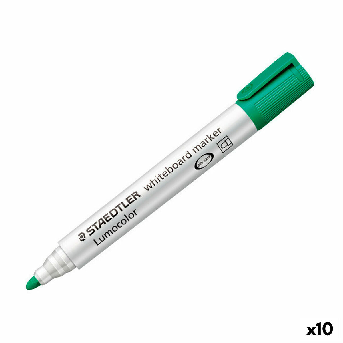 Rotulador para Pizarra Staedtler Lumocolor Pizarra blanca 8 Piezas Verde (10 Unidades)  Comprati.