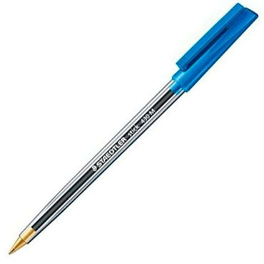 Bolígrafo Staedtler Stick 430 Azul (50 Unidades)  Comprati.