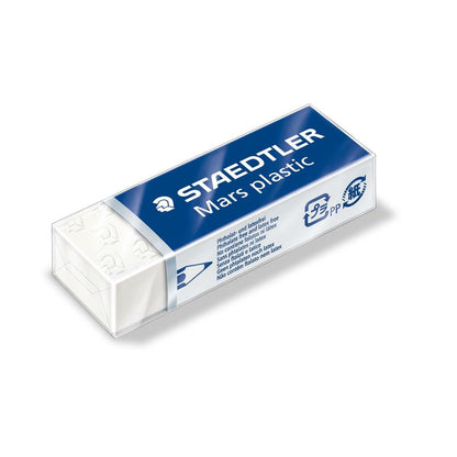 Goma de borrar Staedtler Blanco 6,5 x 2,3 x 1,3 cm (20 Unidades)  Comprati.