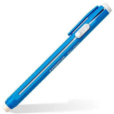 Portagomas Staedtler Mars Plastic Azul (10 Unidades)  Comprati.