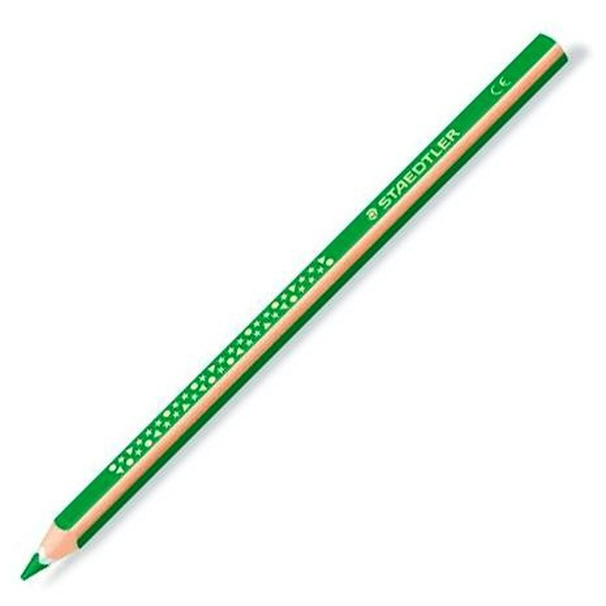 Lápices de colores Staedtler Jumbo Noris Verde (12 Unidades)  Comprati.