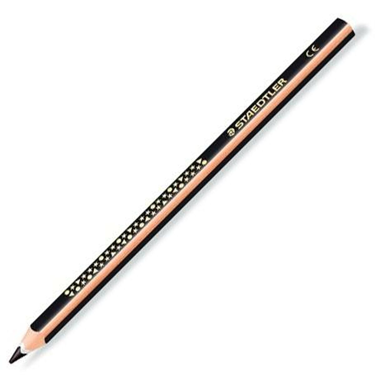 Lápices de colores Staedtler Jumbo Noris Negro (12 Unidades)  Comprati.