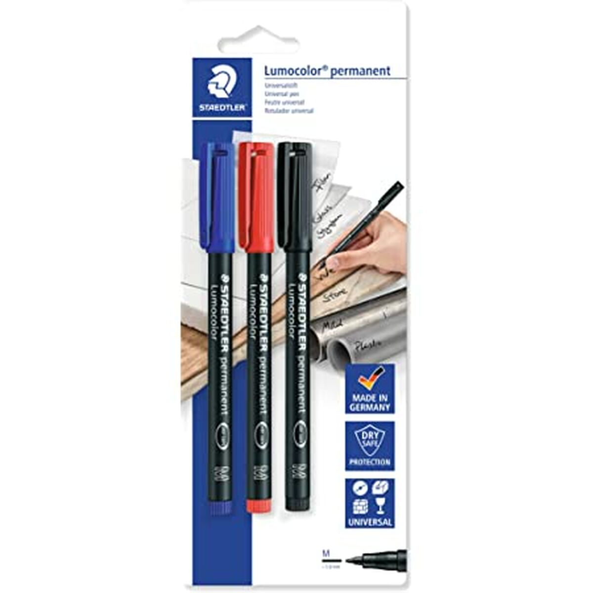 Set de Rotuladores Staedtler Lumocolor 317-S Multicolor 10 Piezas (15 Unidades)  Comprati.