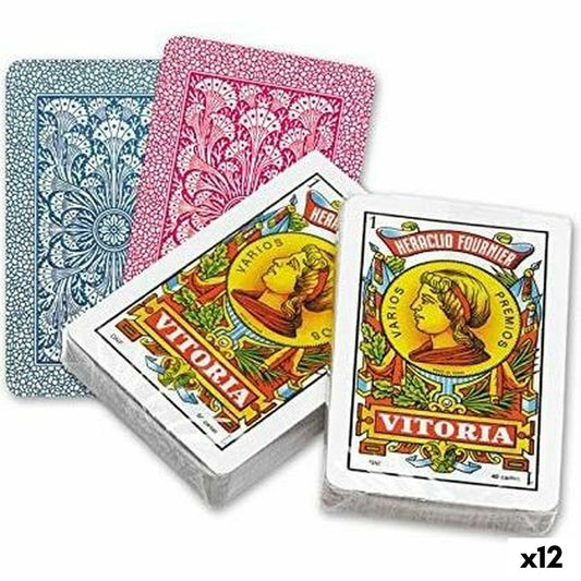 Baraja Naipes Españoles (40 Cartas) Fournier 12 Unidades (61,5 x 95 mm)  Comprati.