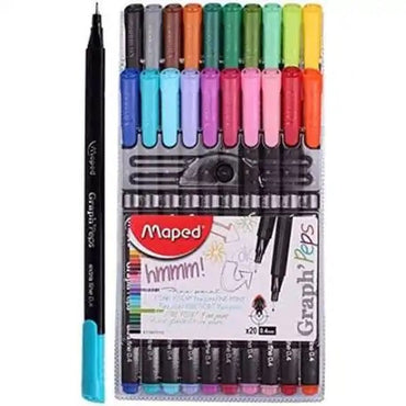 Set de Rotuladores Maped Graph´Peps Classic Multicolor (6 Unidades)  Comprati.