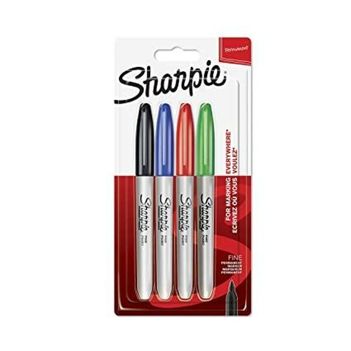 Set de Rotuladores Sharpie Multicolor 4 Piezas (3 Unidades)  Comprati.