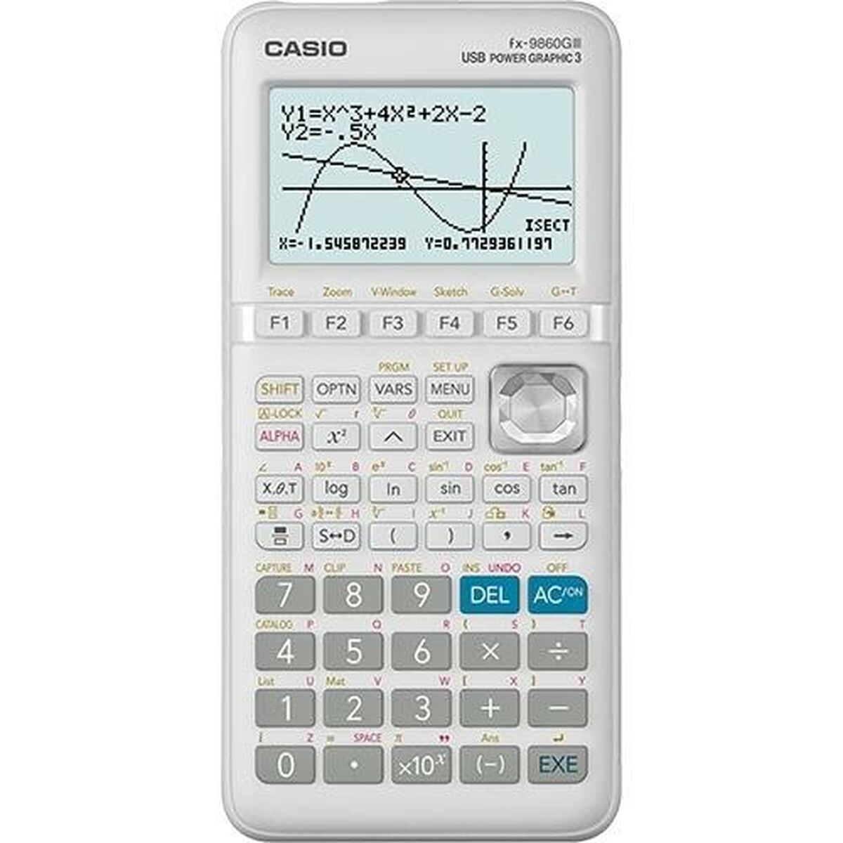 Calculadora gráfica Casio FX-9860G II Blanco (5 Unidades)  Comprati.