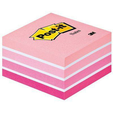 Bloc de Notas Post-it 76 x 76 mm Rosa 450 Hojas (12 Unidades)  Comprati.