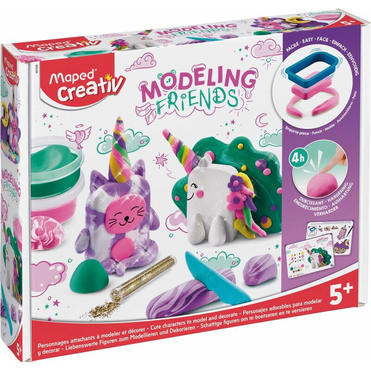 Pasta de modelar Maped Modelling Magic Friends  Comprati.