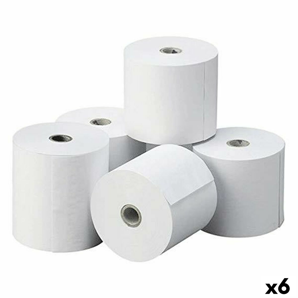 Papel Térmico Blanco Fabrisa 80 x 80 x 12 mm 48 Unidades  Comprati.