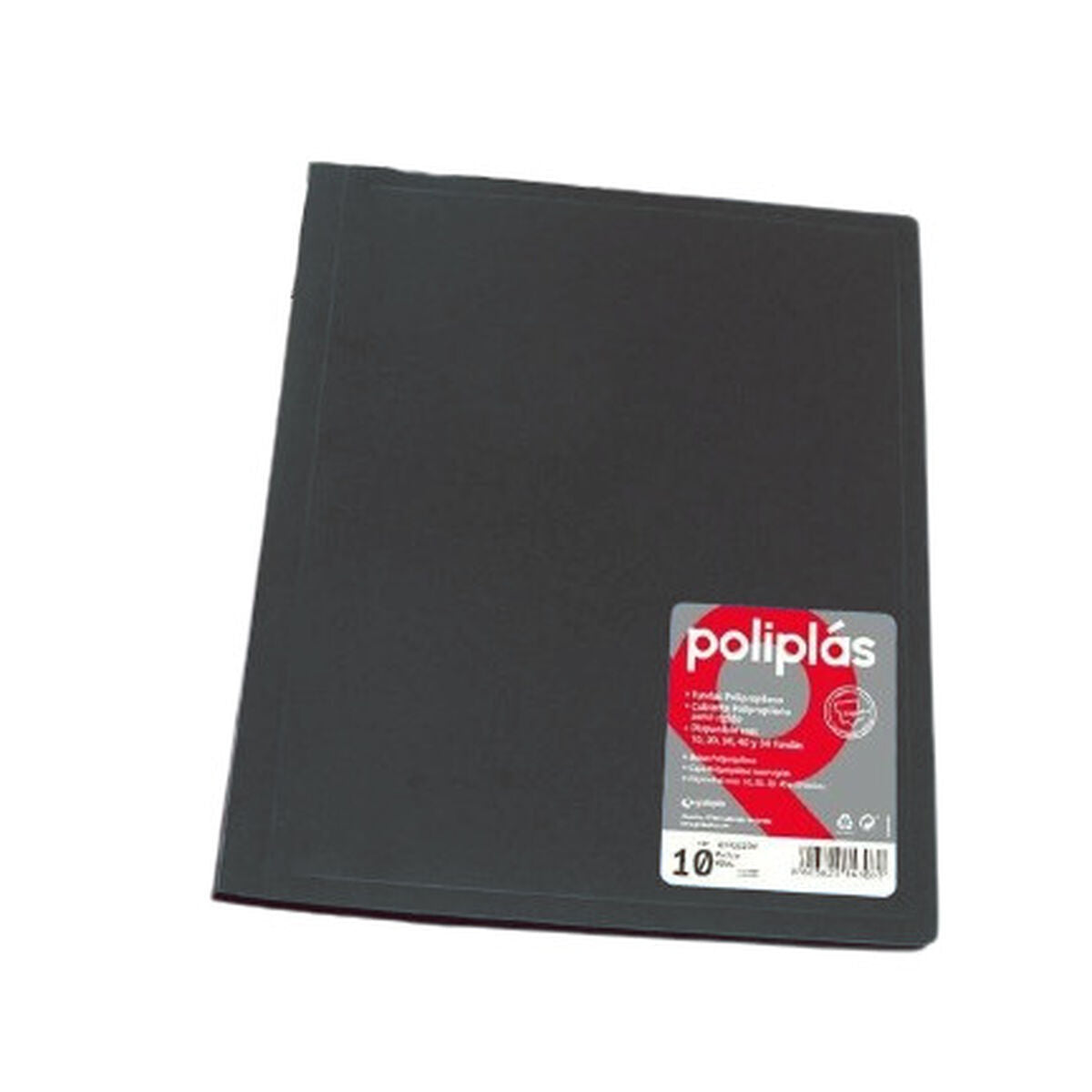 Carpeta Clasificadora Grafoplas Negro A4 (8 Unidades)  Comprati.