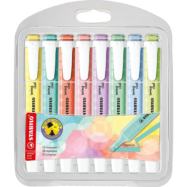 Set de Marcadores Fluorescentes Stabilo Swing Cool Pastel Multicolor (5 Unidades)  Comprati.