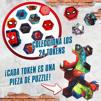 Juego de habilidad Spider-Man Battle Cubes (12 Unidades)  Comprati.