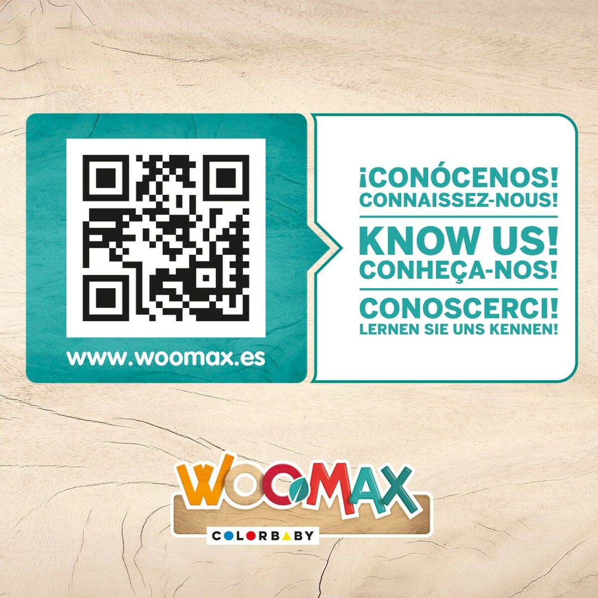 Juego Educativo Woomax 28,5 x 14,5 x 7,5 cm (6 Unidades)  Comprati.