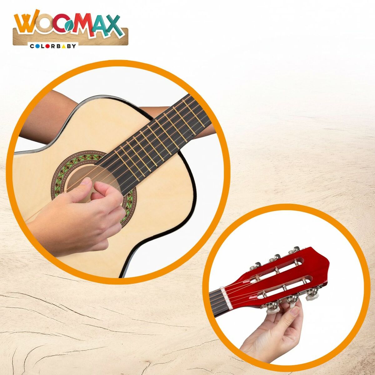 Guitarra Infantil Woomax 76 cm  Comprati.