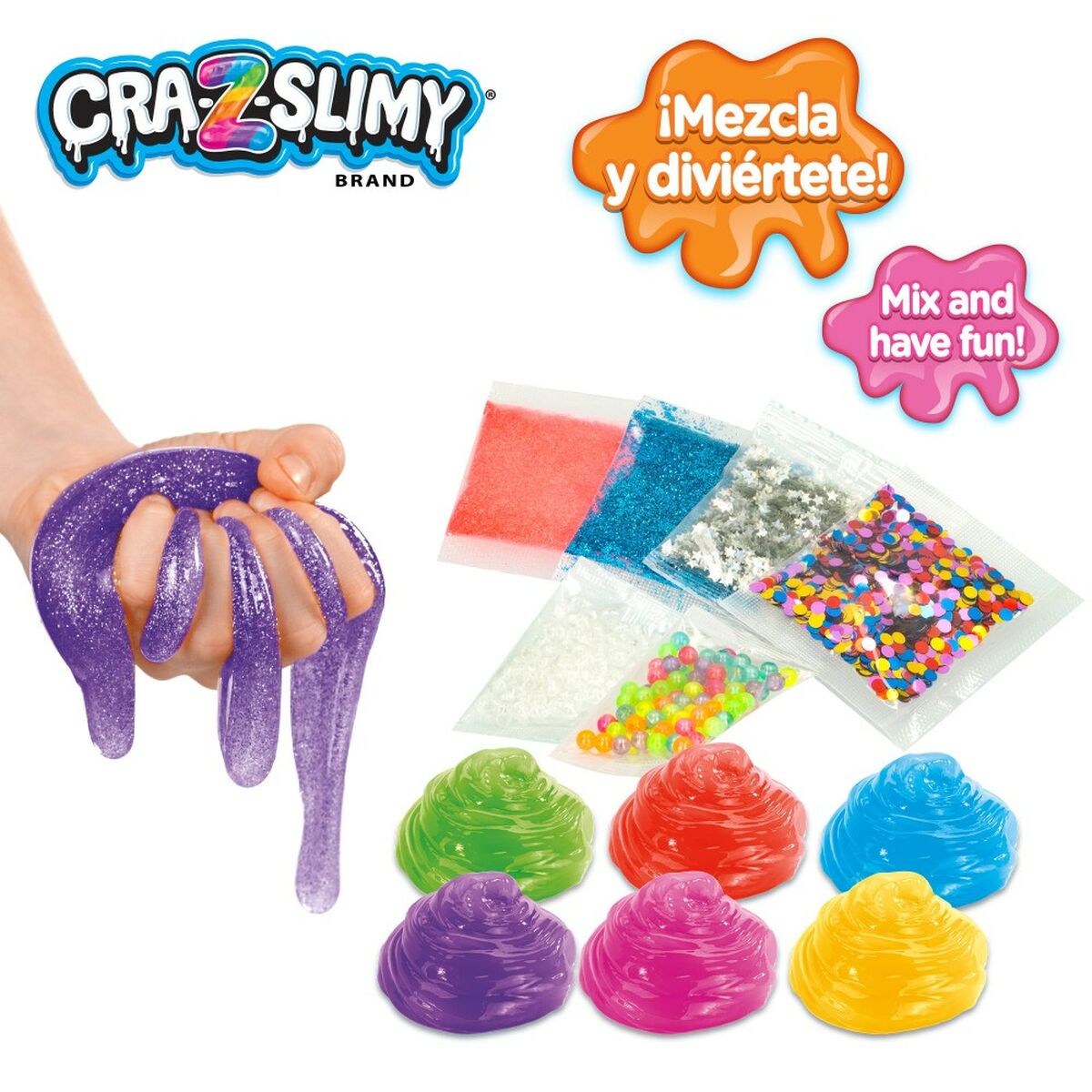 Juego de Plastilina Cra-Z-Art Bold&Brights (6 Unidades) Slime  Comprati.