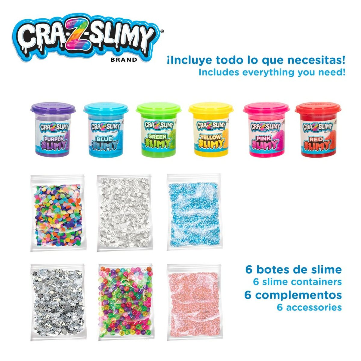 Juego de Plastilina Cra-Z-Art Bold&Brights (6 Unidades) Slime  Comprati.