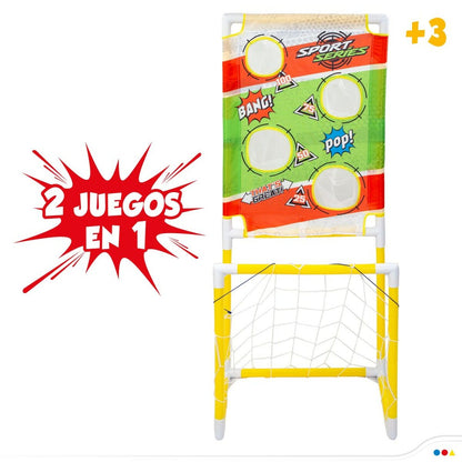 Juego de puntería Colorbaby Diana Portería de Fútbol 48,5 x 113 x 35,5 cm (2 Unidades)  Comprati.