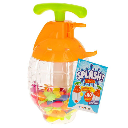 Globos de Agua con Inflador Colorbaby Splash Autocierre 6 Unidades  Comprati.