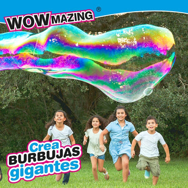 Líquido para pompas de jabón WOWmazing 7,5 x 13,5 x 2 cm (12 Unidades)  Comprati.