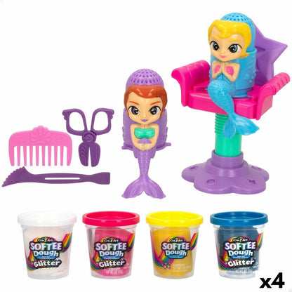 Juego de Plastilina Cra-Z-Art Softee Dough Pelo sirenas (4 Unidades)  Comprati.