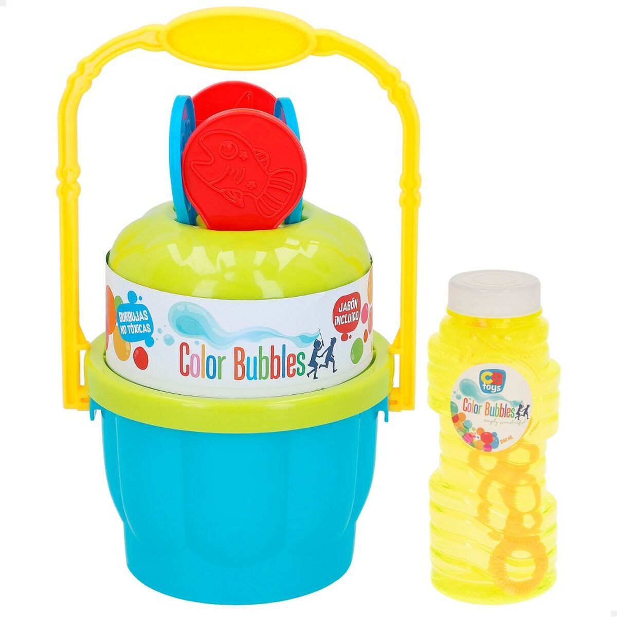 Juego de Pompas de Jabón Colorbaby 240 ml 17,5 x 28 x 13,5 cm (6 Unidades)  Comprati.