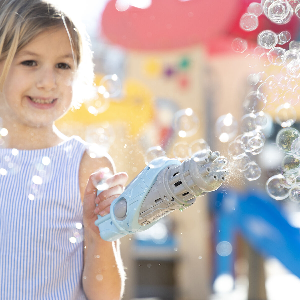 Pistola de Pompas de Jabón Bubblig InnovaGoods  Comprati.