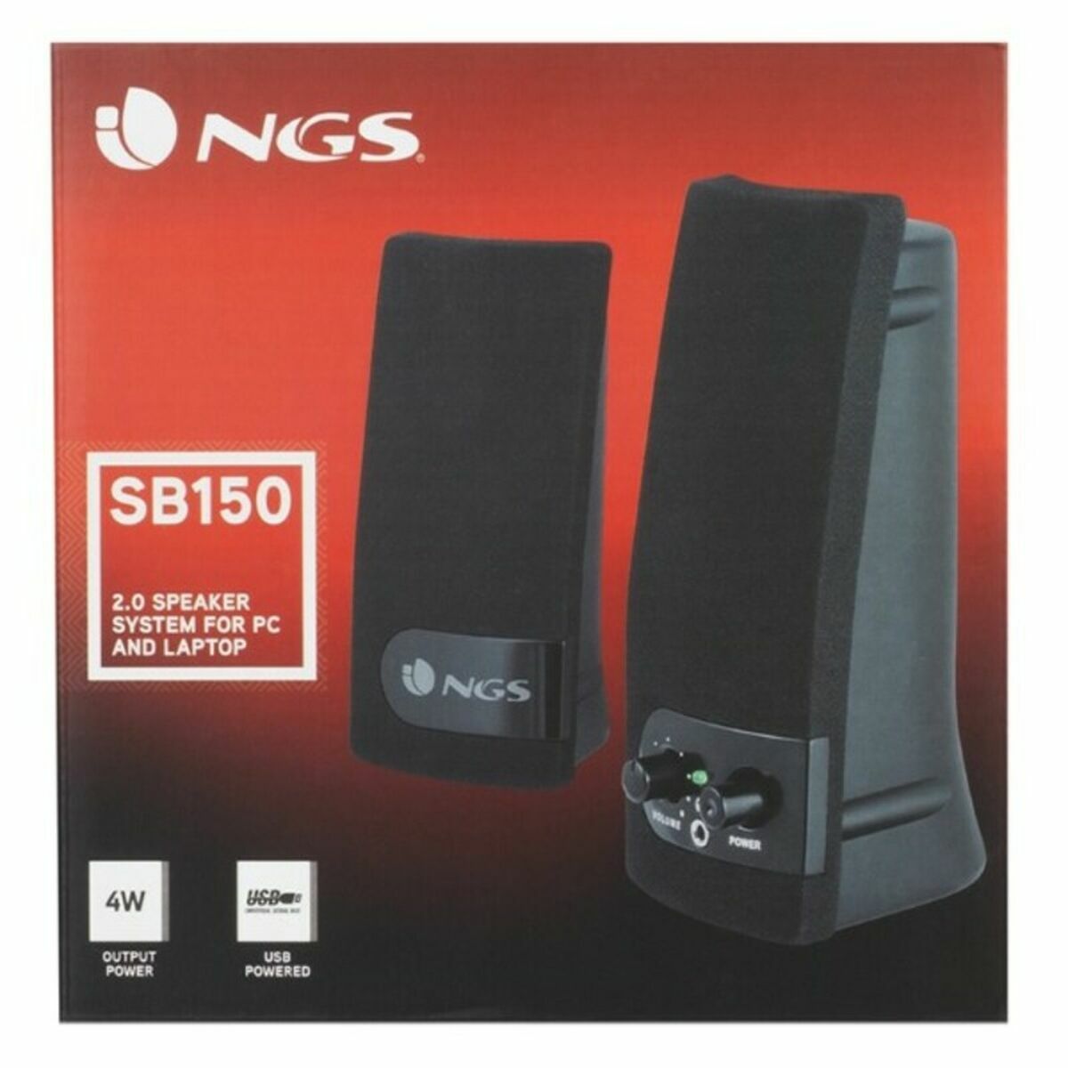 Altavoces PC 2.0 NGS 290034  Comprati.